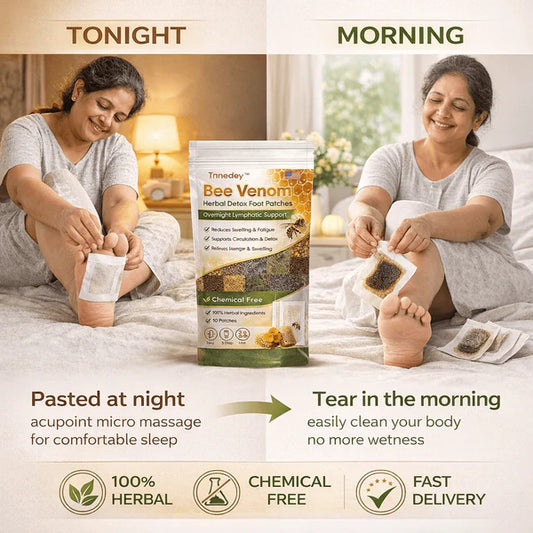 MD Bee Venom Detox & Slim Foot Patches 🐝🌿👣